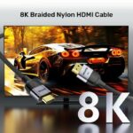 Unitek HDMI 2.1 Cable 8K60Hz Braided 5.0m C11093RGY-5M - Image 3
