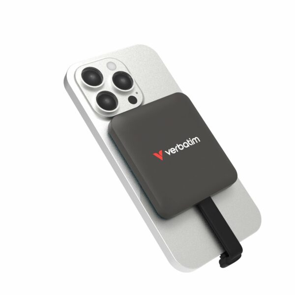 Verbatim SSD SnapBack 1TB MagSafe 4K Apple ProRes Mocha Metallic