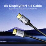 Unitek DisplayPort 1.4 Cable 8K 60Hz 1.0m C1628G-1M - Image 3