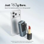 Vention Powerbank 10000mAh 22.5W Built-in USB-C Lanyard + Display FKOH0 - Image 3