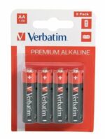 Verbatim Alkaline AA 8pcs Batteries