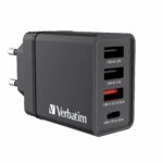 Verbatim Charger Wall 35W GaN 1xUSBC 1xUSBA GNC-35