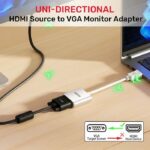 Unitek HDMI to VGA Converter without Power Port Y-6333C01 - Image 4