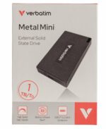 Verbatim SSD Portable METAL MINI 3.2 Gen2 512GB Black - Image 4