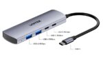 Unitek USB-C Hub 2xUSB-A 2xUSB-C 10Gbps & USB-C Power Port H1112D - Image 4