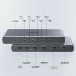 Unitek HDMI/USB-C Switch 4K 4in (2xHDMI + 2xUSB-C) 1xHDMI Out V1313A - Image 4