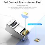 Vention NETWORK Connectors CAT6A FTP Modular Plug IDFR0-10 (10-Pack) - Image 3