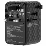 Verbatim Charger Travel Adapter 100W 2xC 2xA 1xRetractable USB-C Black - Image 5