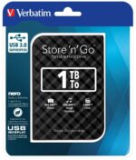 Verbatim HDD External STORE’N’GO 2.5” USB3.0 Slim 1TB Black - Image 3