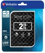 Verbatim HDD External STORE’N’GO 2.5” USB3.0 Slim 2TB Black - Image 3
