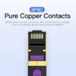 Vention NETWORK Cable CAT7 Flat 20.0m Black ICABQ - Image 5