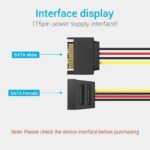 Vention IT Cable SATA 15P Power Extension 0.3m KDABY - Image 6