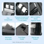 Vention IT Backpack 17.3” Water-Repellent Black KRSB0 - Image 5