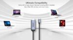 Unitek Converter USB-C to HDMI Cable 8K60Hz 1.8m V1423B - Image 5