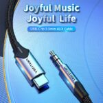 Vention AUDIO CONVERTER USB-C to 3.5mm Male Cable 1.5m BGKHG - Image 5