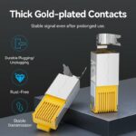 Vention NETWORK Connectors CAT6A FTP Shock-Resistant Modular Plug IDOB0-10 (10-Pack) - Image 7