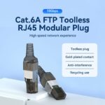 Vention NETWORK Connectors CAT6A FTP Toolless Plug with Boot IDIH0 (1pc) - Image 5