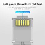 Vention NETWORK Connectors CAT6A FTP Modular Plug IDFR0-10 (10-Pack) - Image 4