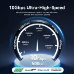 Vention NETWORK Cable CAT6A SFTP Anti-Vibration Industrial Flexible 10.0m IBYGL - Image 5