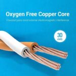 Vention NETWORK Cable CAT8 SFTP Flat 1.0m Black IKCBF - Image 5