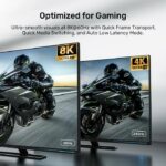 Unitek HDMI 2.1 Cable 8K60Hz Braided 3.0m C11093RGY-3M - Image 6