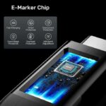 Unitek USB 4.0 Cable 2.0m 240W+40G+8K60HZ C14100ABK01-2M - Image 6