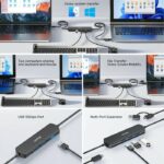 Unitek USB-C Hub 10Gbps for Data Intercopy 3 USB-A Ports U1344A - Image 6