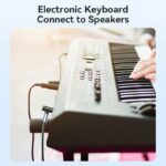 Vention AUDIO 6.3mm M-M Braided Cable Right Angle 5.0m BKEHJ - Image 6