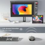 Unitek Mouse Wireless 2.4GHz SlimTrack T060 Space Grey - Image 6