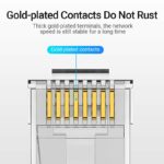 Vention NETWORK Connectors CAT6A UTP Modular Plug IDGR0-10 (10 Pack) - Image 5