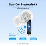 Vention Earphones BT TWS InEar ANC +Wireless Charging ECHO LITE E11 Pro White NBVW0-Pro - Image 6