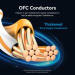 Vention NETWORK Cable CAT7 Flat 3.0m Black ICGBI - Image 6