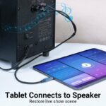 Vention AUDIO CONVERTER USB-C to 2RCA Male Cable 2.0m BGUHH - Image 2