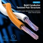 Vention NETWORK Cable CAT6 UTP 0.5m Blue IBELD - Image 7