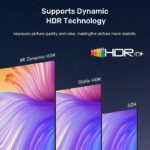 Unitek HDMI 2.1 Cable 8K60Hz Braided 2.0m C11093RGY-2M - Image 7