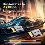 Unitek DisplayPort 1.4 Cable 8K 60Hz 2.0m C1628BK-2M - Image 7