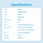 Vention Charger Wall GaN 30W 1xUSBC UK-Plug Mini Black FEZB0-UK - Image 7