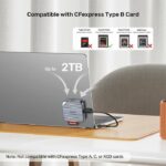 Unitek Card Reader Magnetic CF Express Type B 10Gbps PD100W S1244B - Image 5