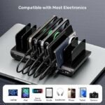 Unitek Charge Station 240W 10-Port 8xUSB-C + 2xUSB-A P1230CBK01-UK - Image 6