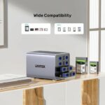 Unitek 4-Bay External SATA 2.5/3.5 HDD/SSD Enclosure with RAID USB-A S1301A - Image 6