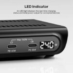 Unitek Charge Station 240W 10-Port 8xUSB-C + 2xUSB-A P1230CBK01-UK - Image 5