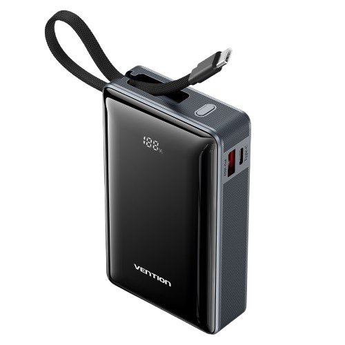 Vention Powerbank 20000mAh 65W+Built-in USBC FKDM0