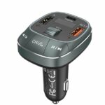 Vention Car FM Transmitter & Charger 3xUSB 30W/18W/5W FFLB0