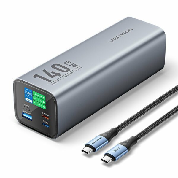 Vention Powerbank 27000mAh 140W 3xUSBC+USB-A FHVH0
