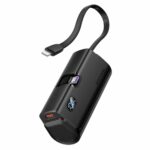 Vention Powerbank 4800mAh 22.5W Foldable USB-C Black FHQB0 - Image 2