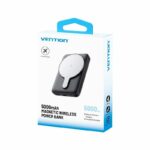 Vention Powerbank Wireless Magnetic 5000mAh 20W Black FHSB0 - Image 3