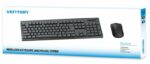Vention Keyboard and Mouse Combo Wireless Silent Slim Full Size KTZB0-EN - Image 4