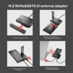 Unitek USB-C to SATA/m2 SSD Converter S1232A (UK) - Image 4