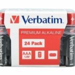Verbatim Alkaline AAA 24pcs Batteries (Box)