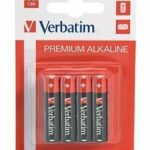 Verbatim Alkaline AAA 8pcs Batteries